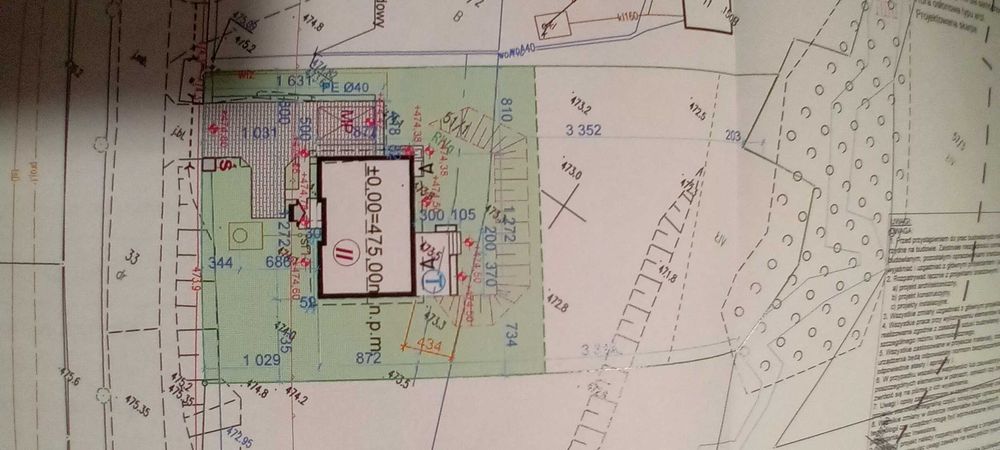 Działka budowlana 1600m z pozwoleniem na budowe domu jednorodzinnego