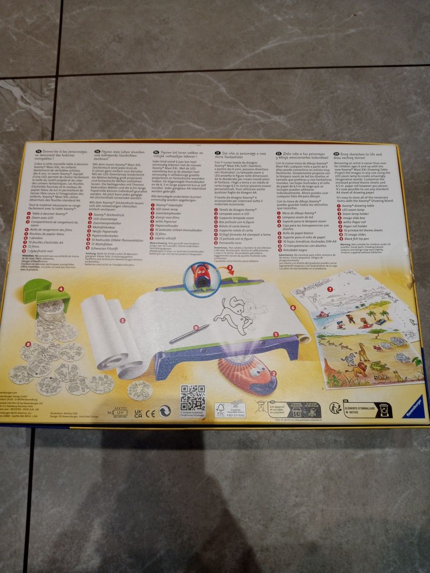 RAVENSBURGER xoomy maxi A4 Naucz się rysować