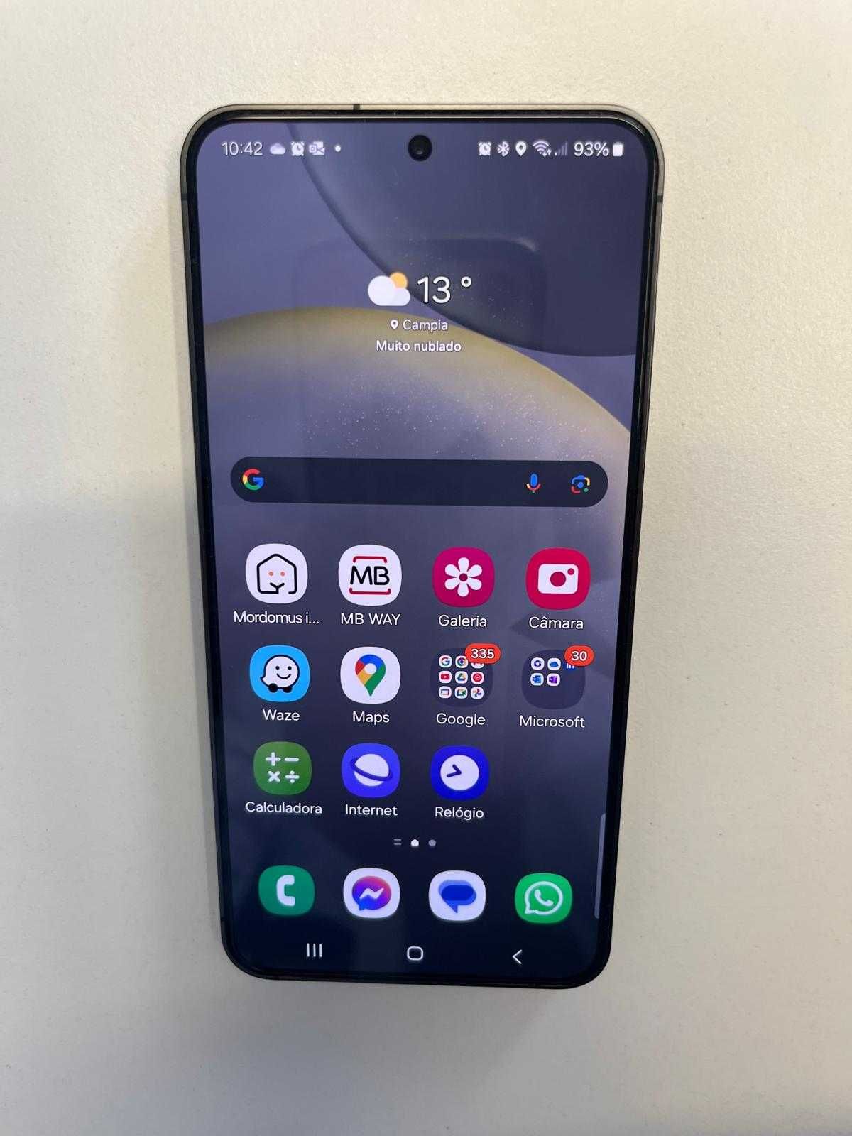 Galaxy S24 256GB Preto Desbloqueado-Dual-SIM, com capa+vidro temperado