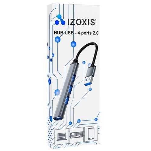 Hub USB: 4 porty 3.0 + 2.0 Izoxis 21940