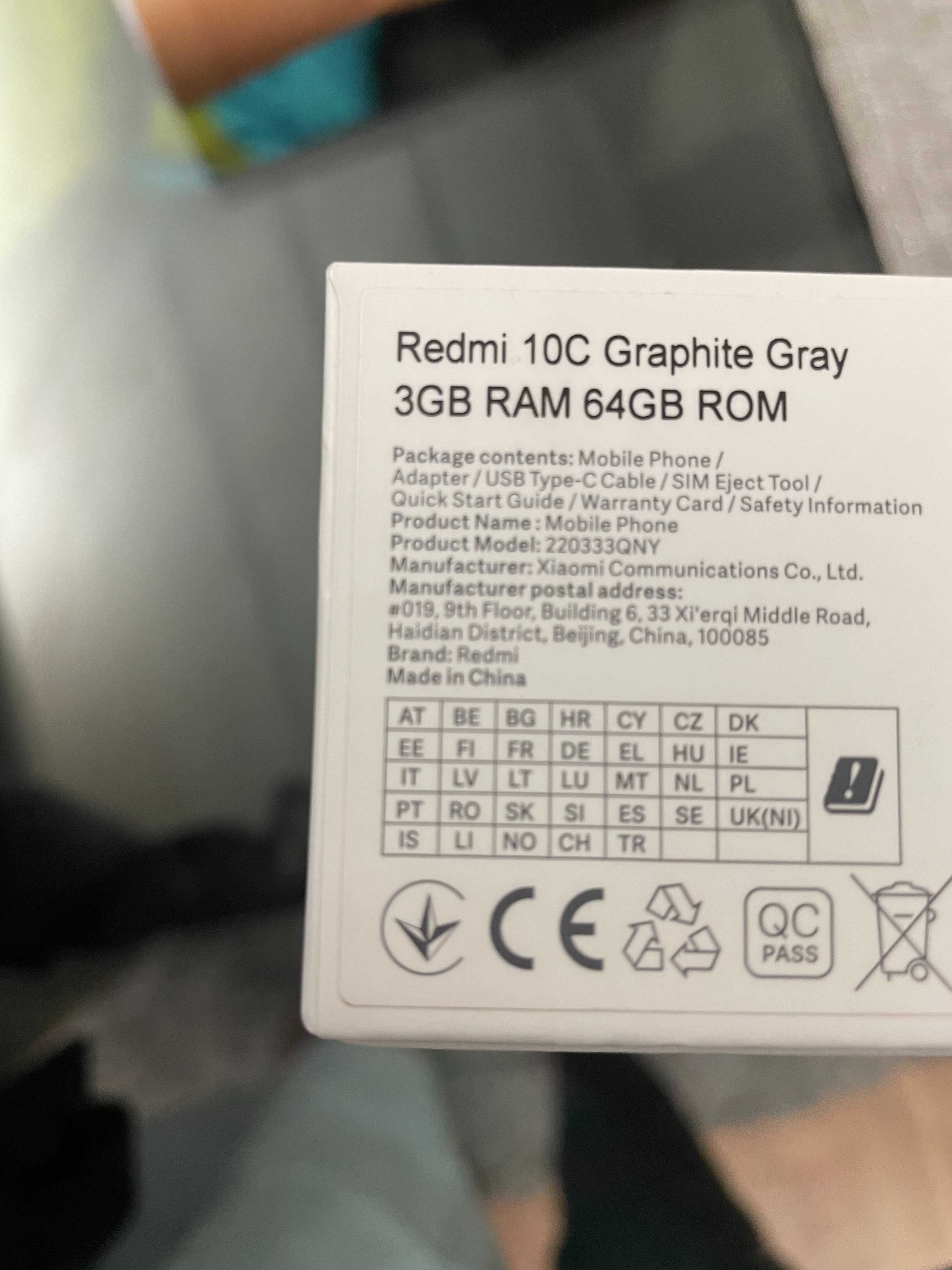 xiaomi redmi 10C ecrã rachado