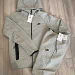 NOWY | FAKTURA Spodnie Dresowe, Bluza Nike Tech Fleece szary r. M / L