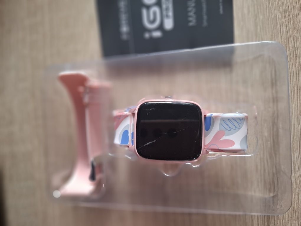 Zegarek smartwatch dziewczęcy uzywany  i go pro forever