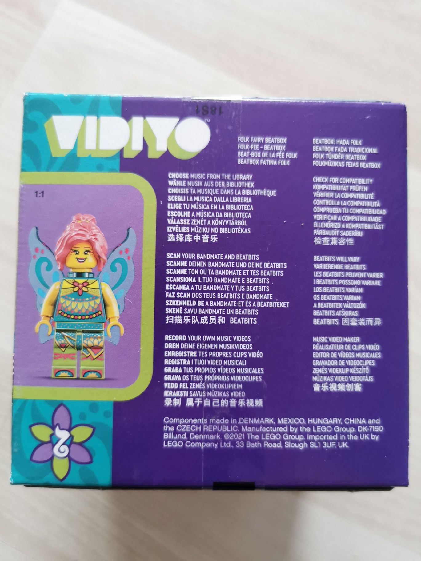 Nowe LEGO Vidiyo 43110 Folk Fairy Beatbox nowy