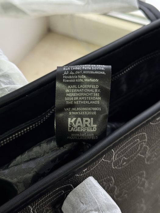 Сумка Karl Lagerfeld Монограмна Карл Лагерфелд
