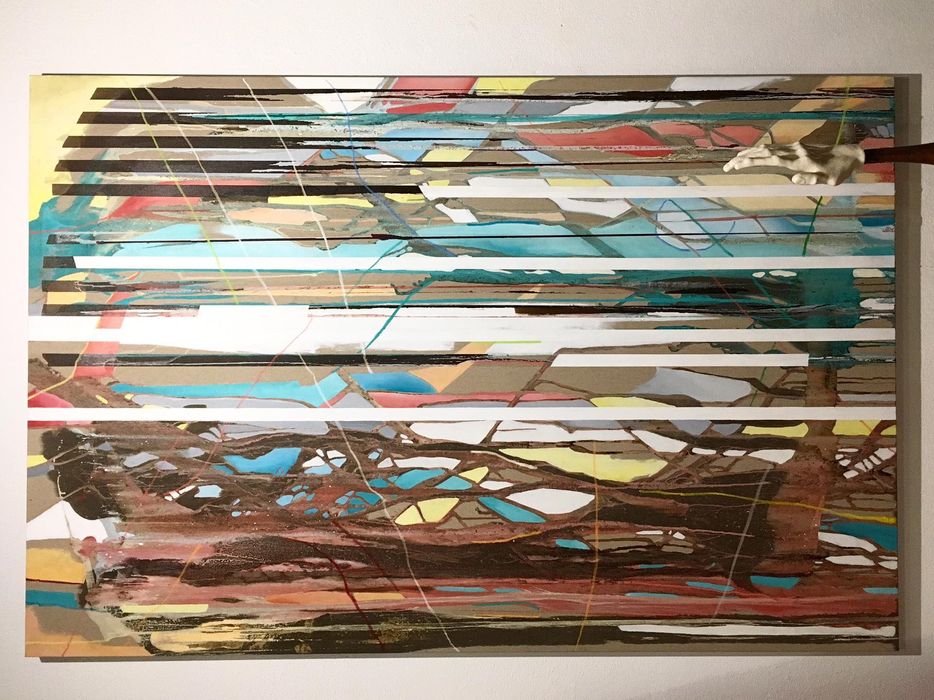 Quadro 'Please, Touch' de Joana Gomes Certificado de Autenticidade