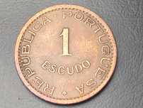 Angola 1965 - 1 Escudo Bronze