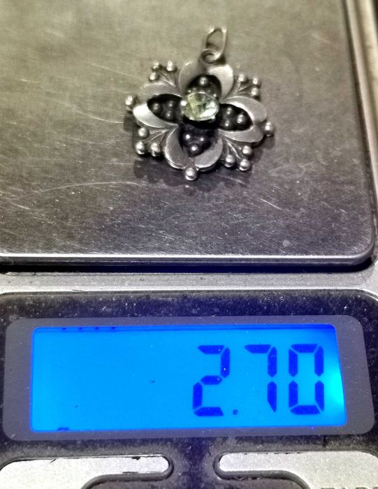 Серьги 916 проба звезда