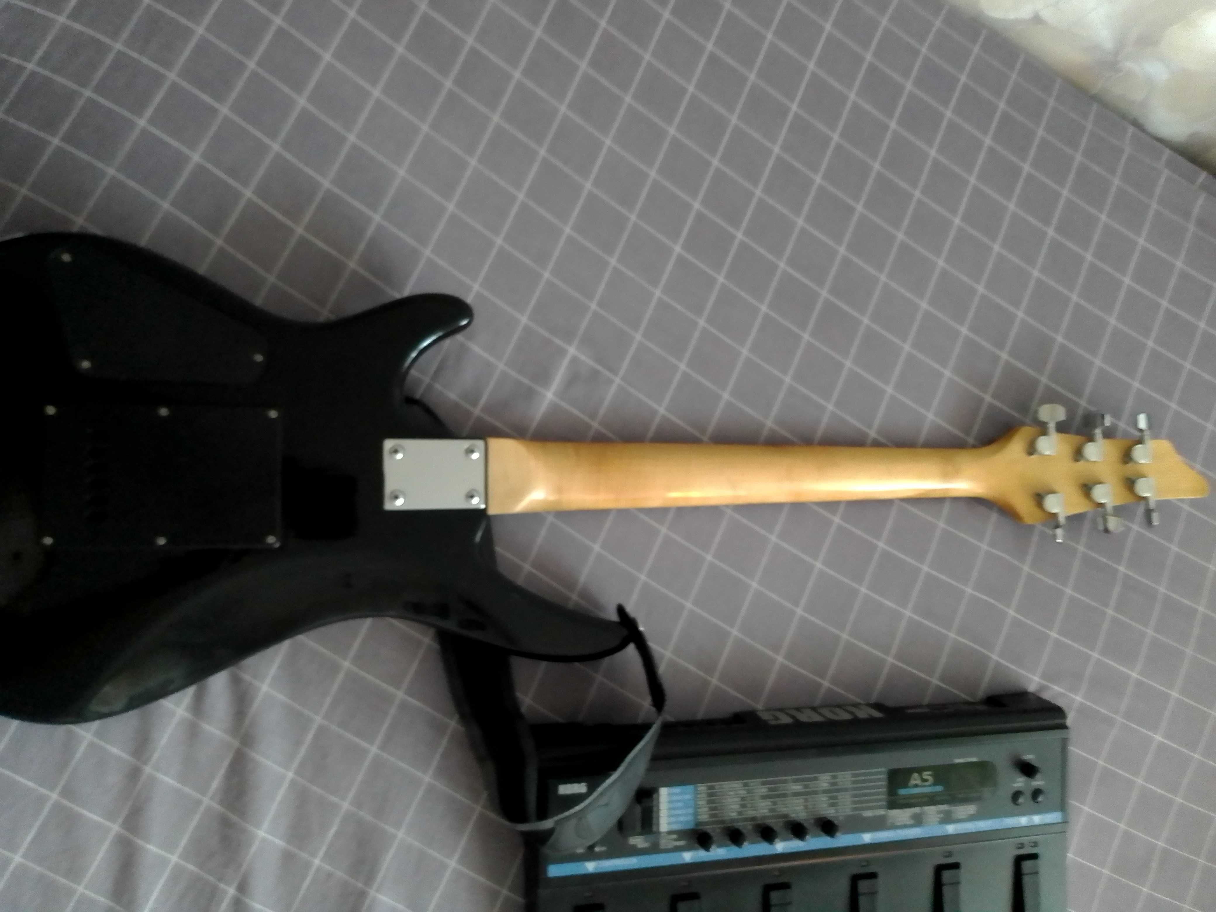 Электрогитара STAR SUN+процессор KORG