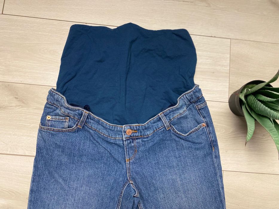 Трендові джинси для вагітних.Прямі джинси для вагітних L/Xl