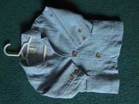 H&M-Lniana Marynareczka-74/80 Wiosna LATO