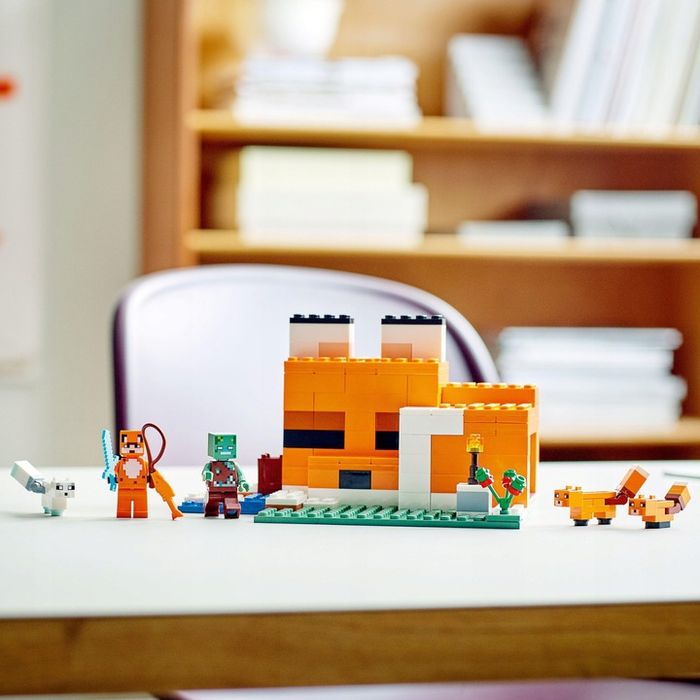 Lego Minecraft Siedlisko Lisów 21178 .