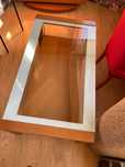 Mesa centro com vidro