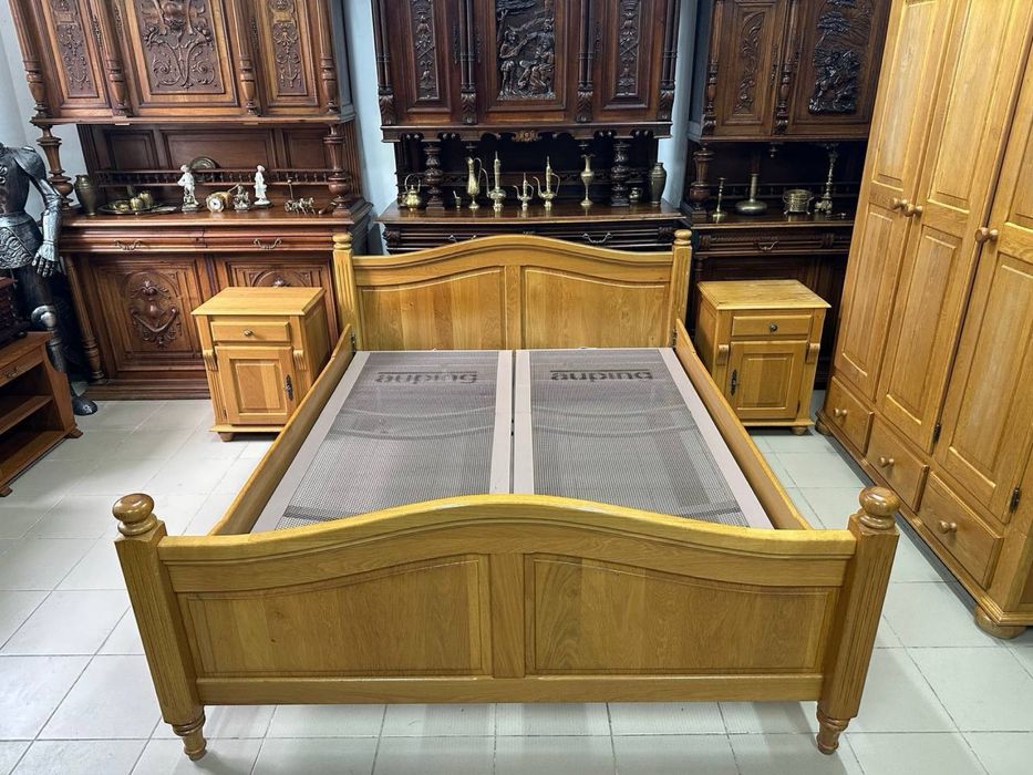 Спальний гарнітур шафа дерево шкаф 3504 ліжко дуб 3505 тумба 3506