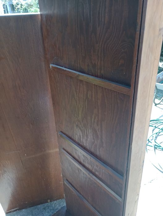 Szafa 3 drzwiowa, wczesny PRL