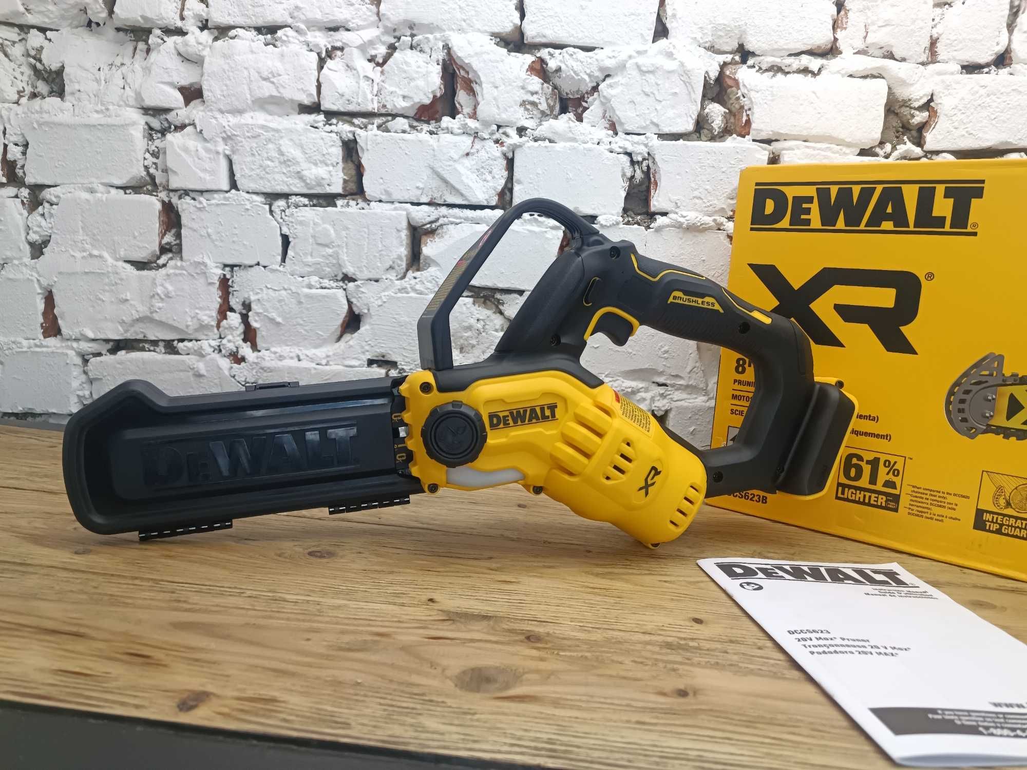 Акумуляторна ланцюгова пила DeWalt DCCS623 20V США Оригінал