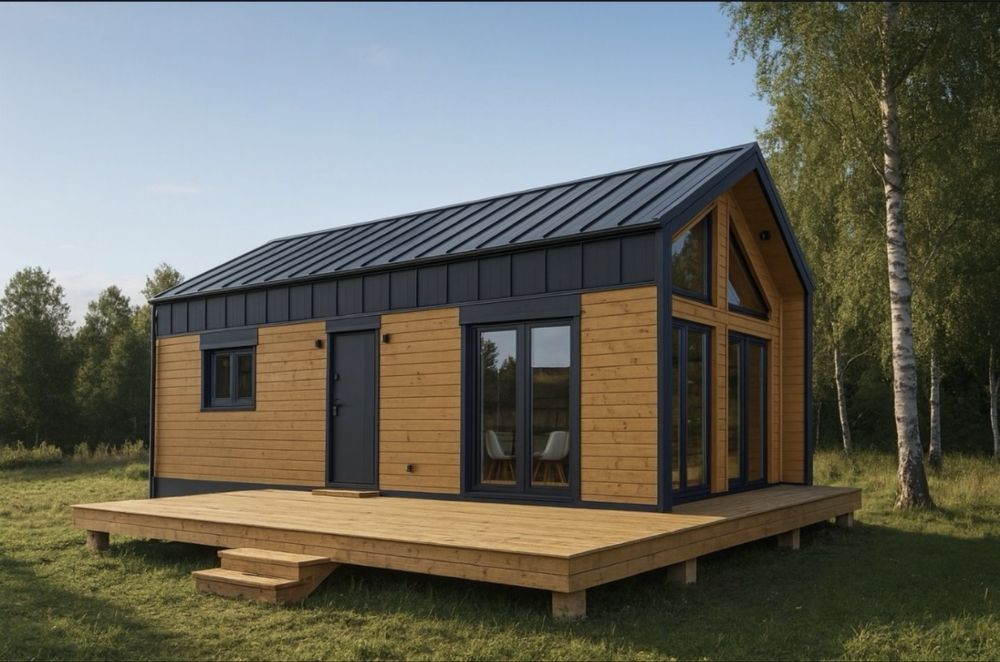 BLACK WEEK! Domek mobilny całoroczny POD KLUCZ 10m x 4,5m SUPER CENA!