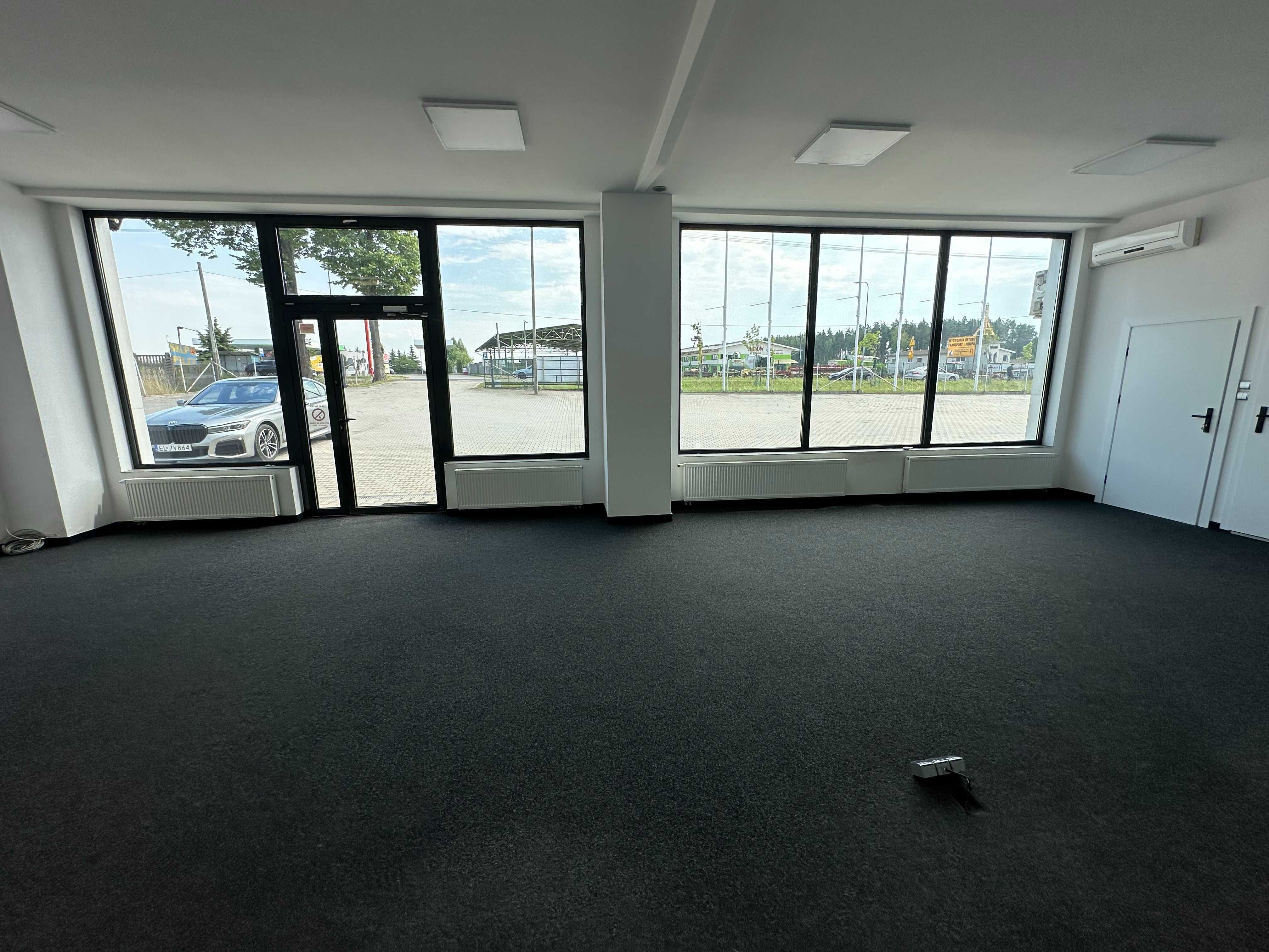 Wynajmę 2 hale 1170 m2 i teren 7000 m2 przy trasie Łódź Wrocław FV.