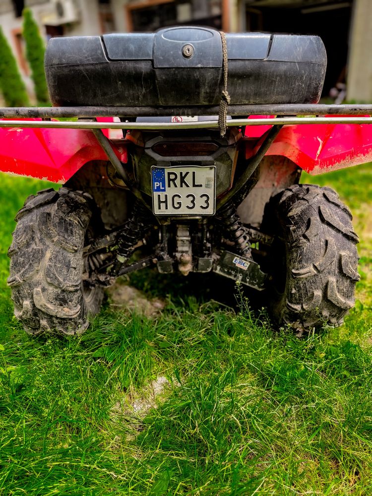 Yamaha grizzly 700 zajestrowany