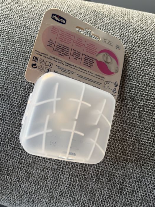 Chicco Osłonki na Sutki nipple shields S/M do karmienia piersią