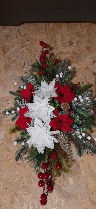 Stroik świąteczny na cmentarz