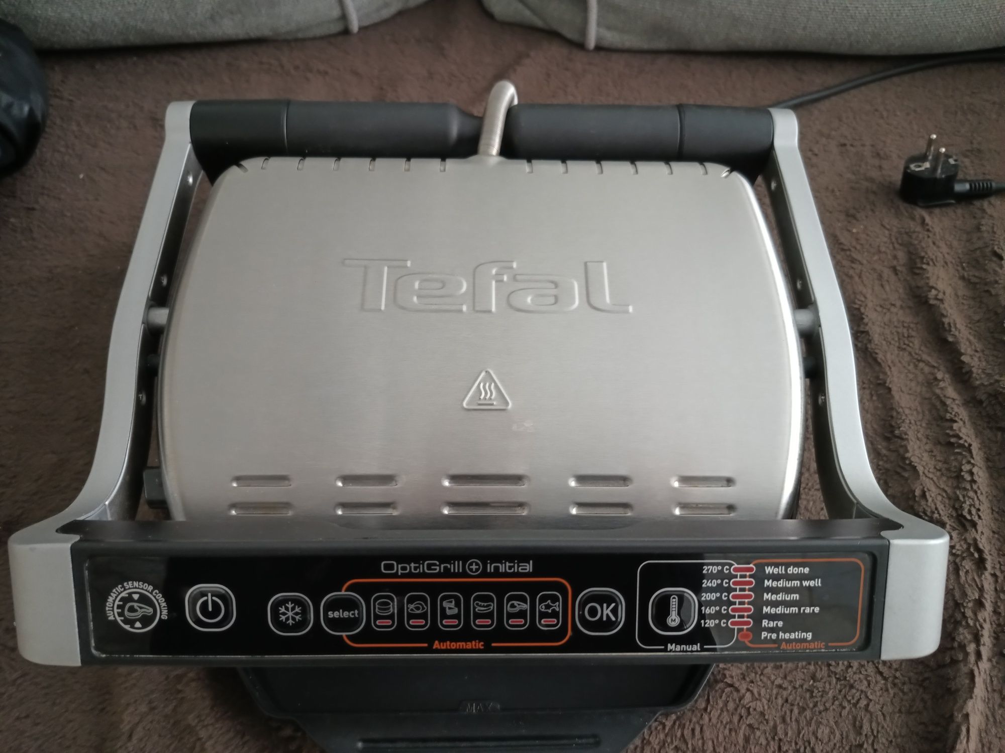 Гріль TEFAL OptiGrill+ Initial GC706D34