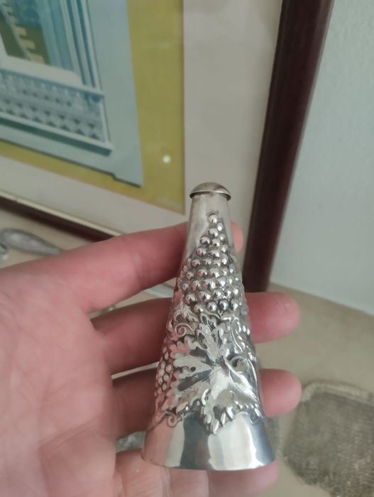 Lindo paliteiro em prata Águia