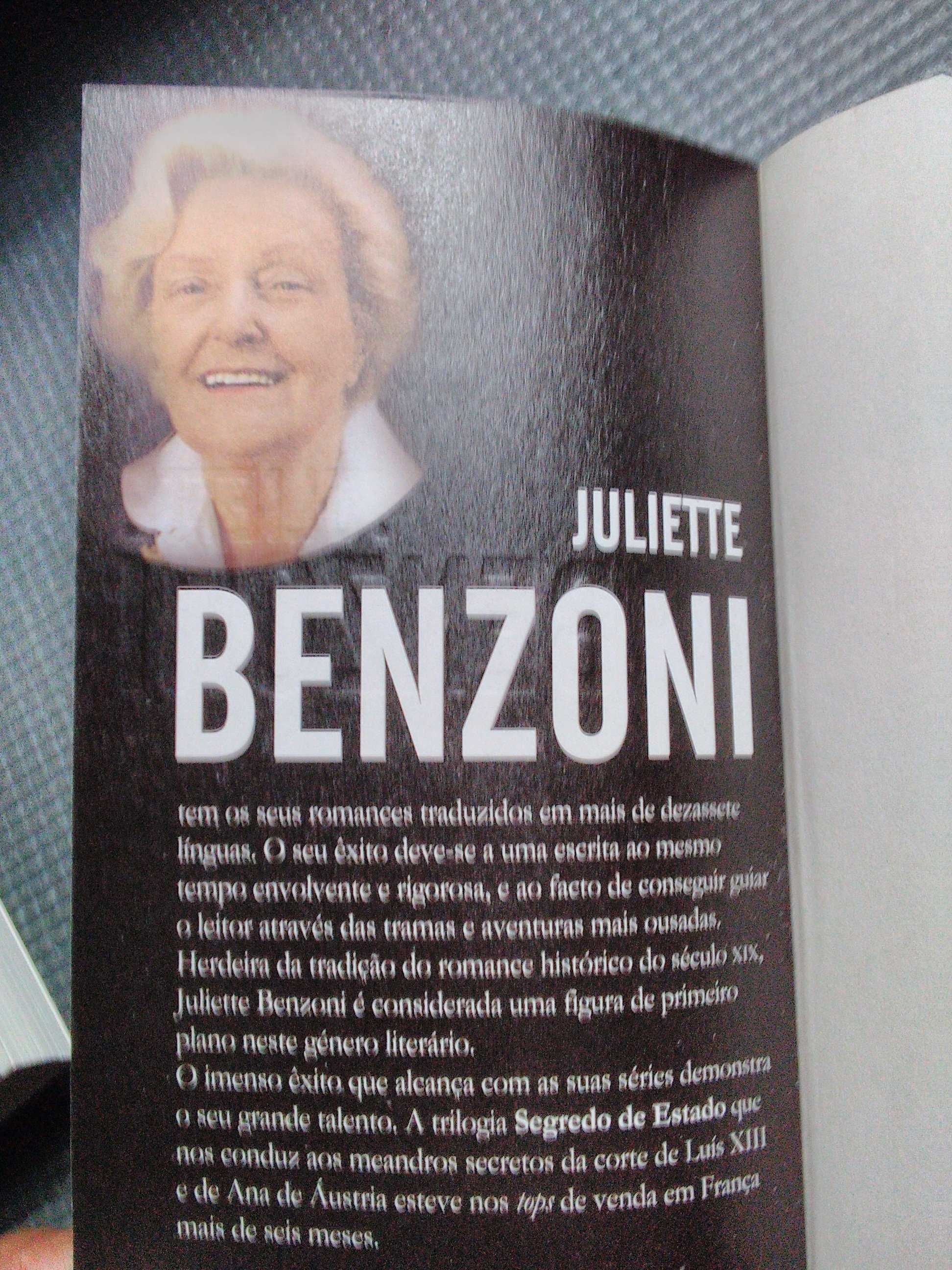 Coleção O Segredo de Estado de Juliette Benzoni