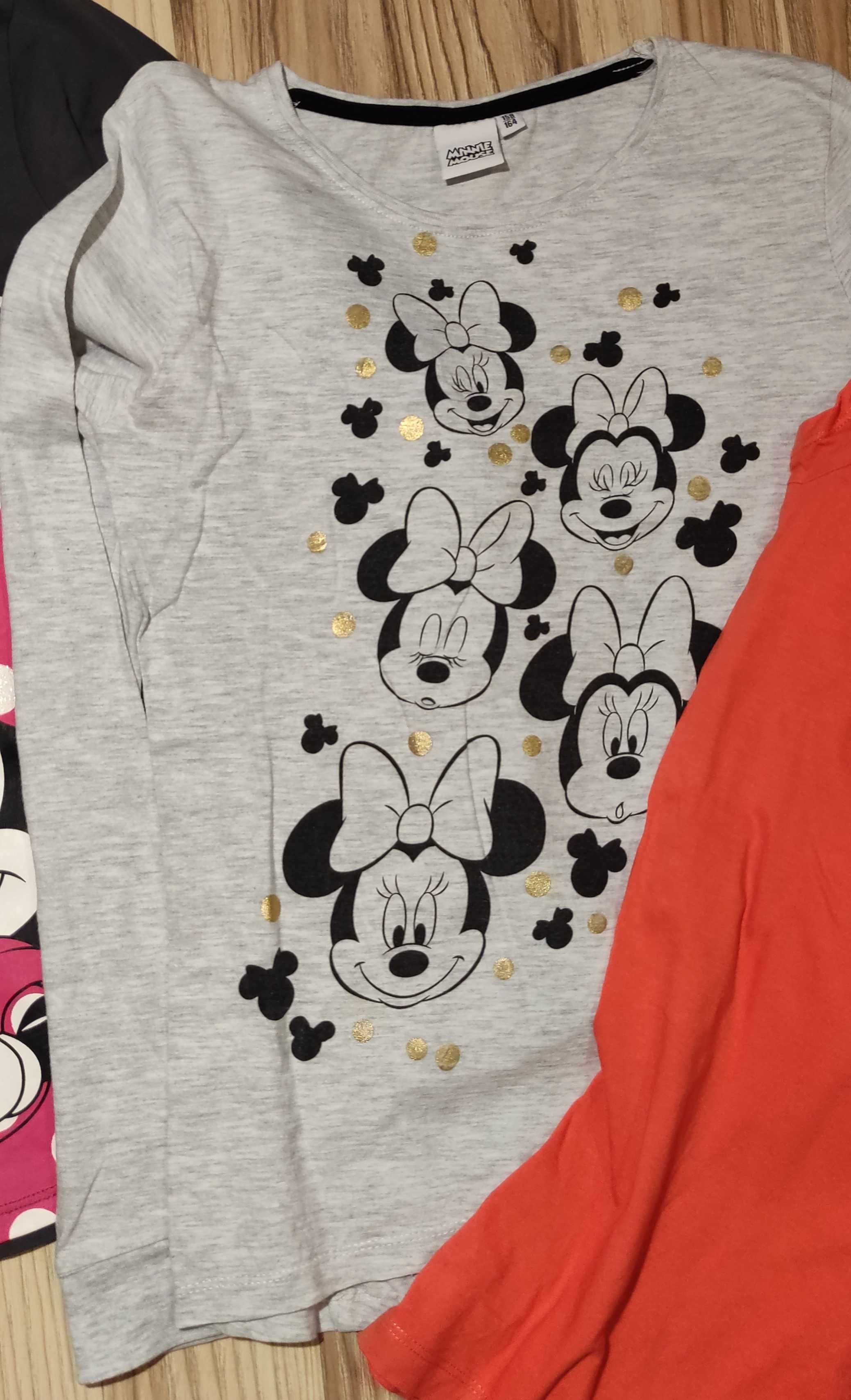 2 t-shirty Disney i 1 h&m, rozm 158