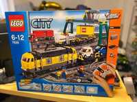 Lego City 7939 - Żółty pociąg towarowy Nowy