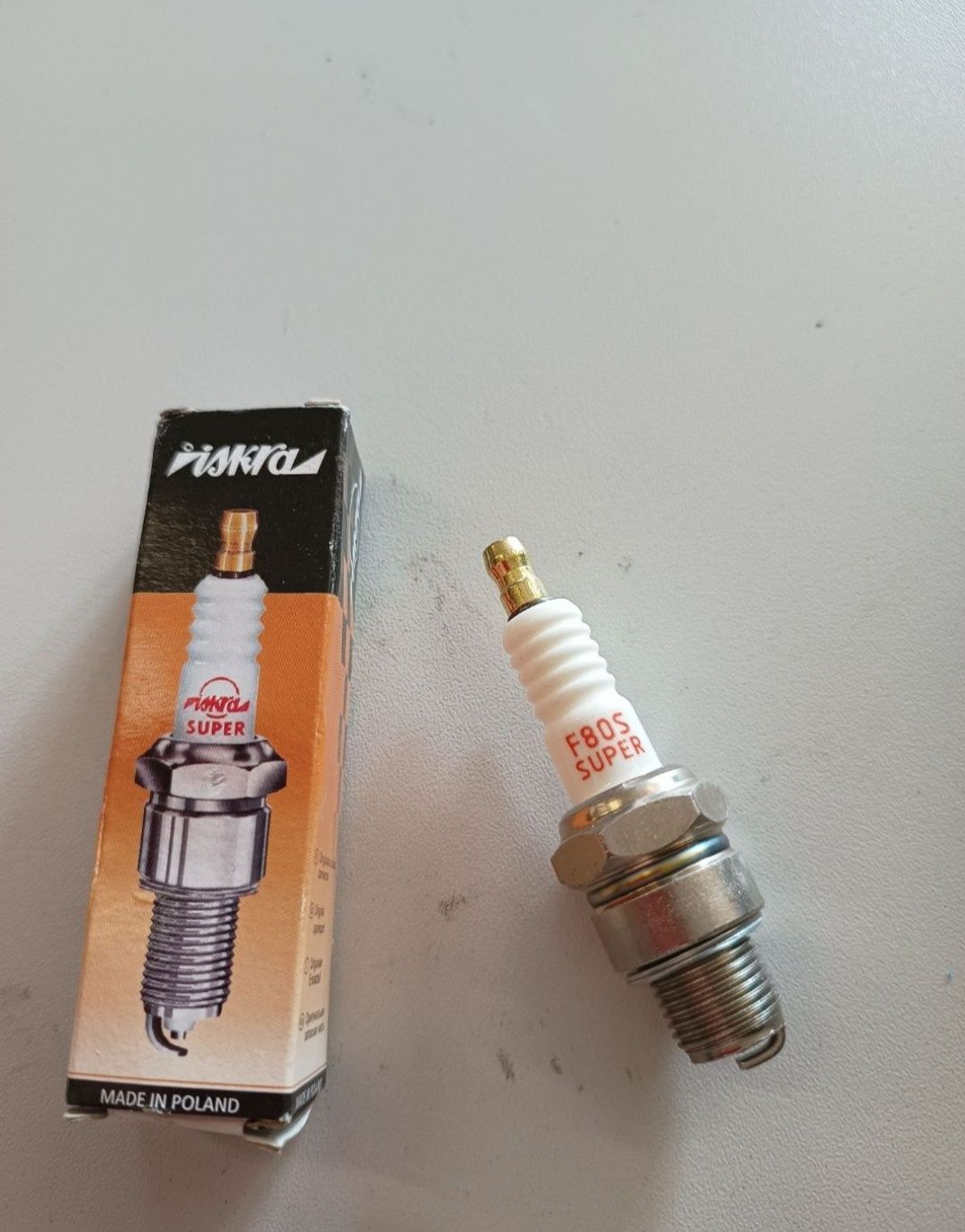 Nowa świeca iskra F80S Komar Romet motorynka ogar WSK WFM SHL MZ jawa