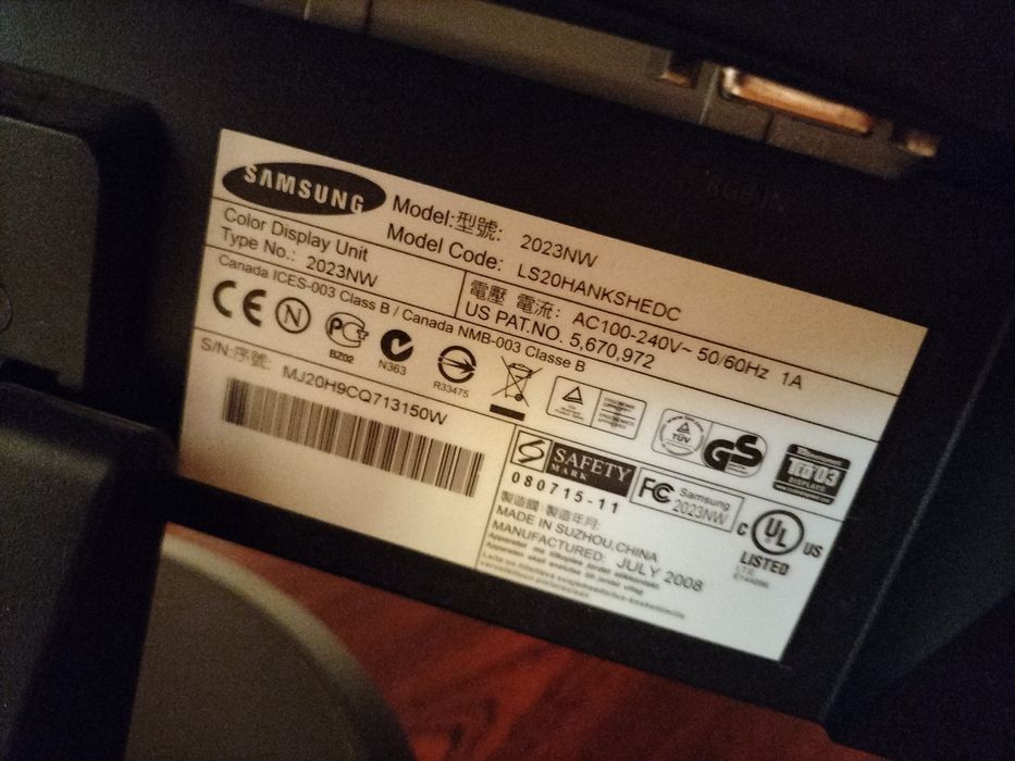 Монитор Самсунг Samsung