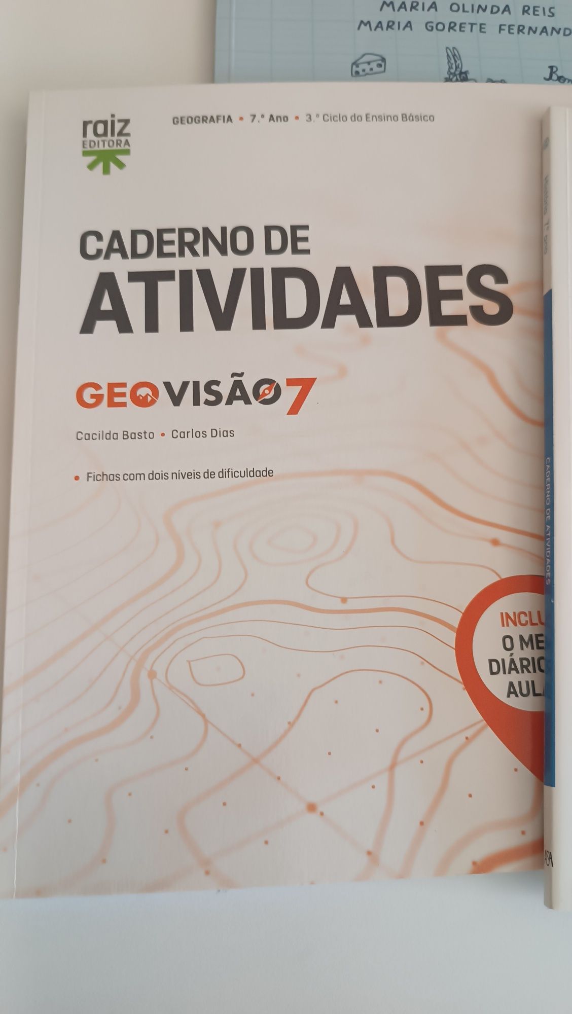 Livros de Fichas do 7 ano novos nem foram escritos