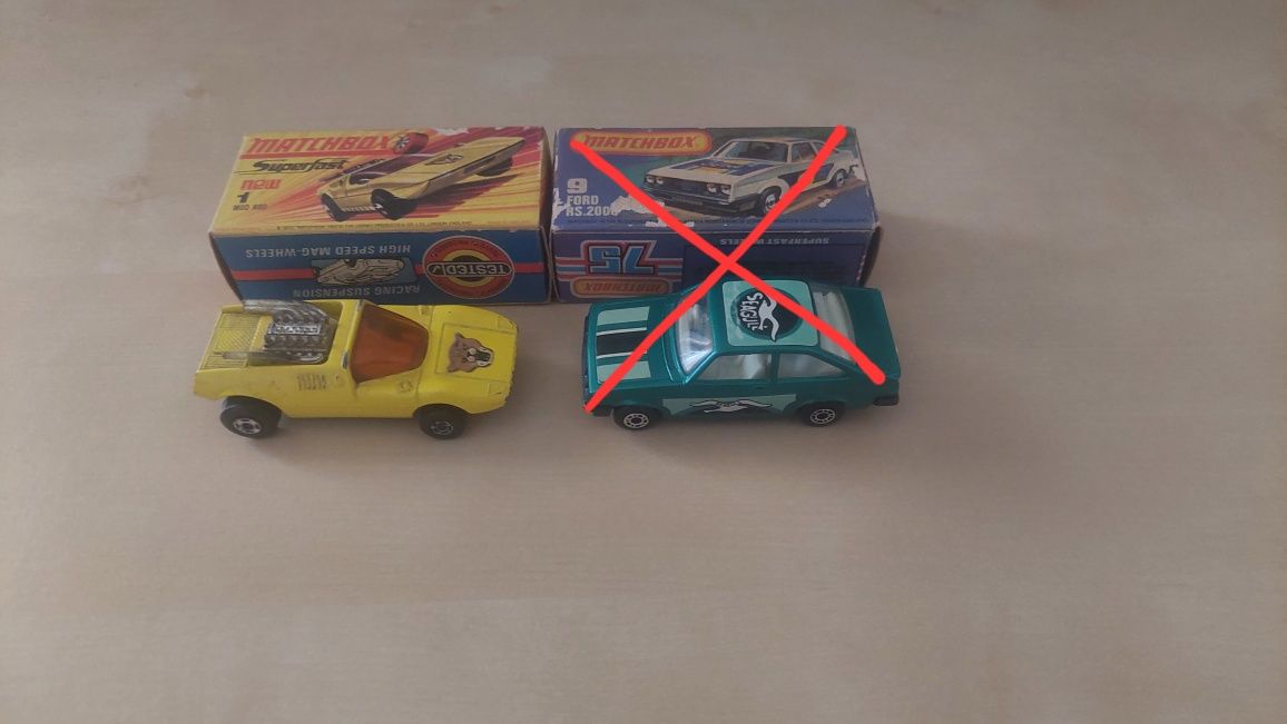 Coleção Matchbox SuperFast