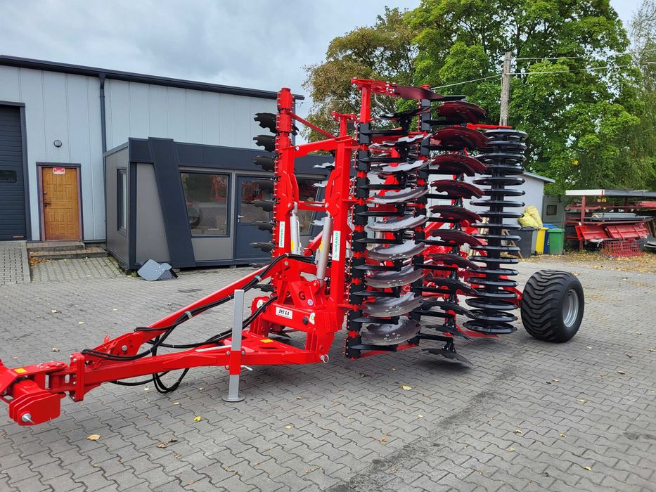 OD RĘKI!!! Brona talerzowa Grano-System SHS 4,0m rura ceownik daszek