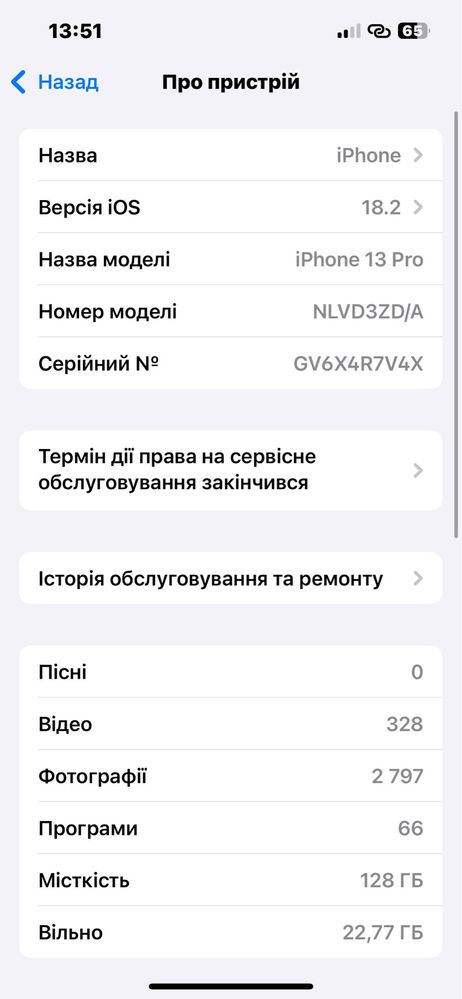 Iphone 13 Pro, 128gb, Власник