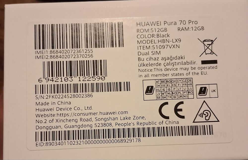 Huawei Pura 70 Pro
