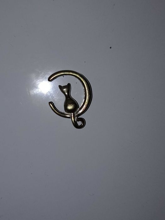 Срібна підвіска кіт 925 проба