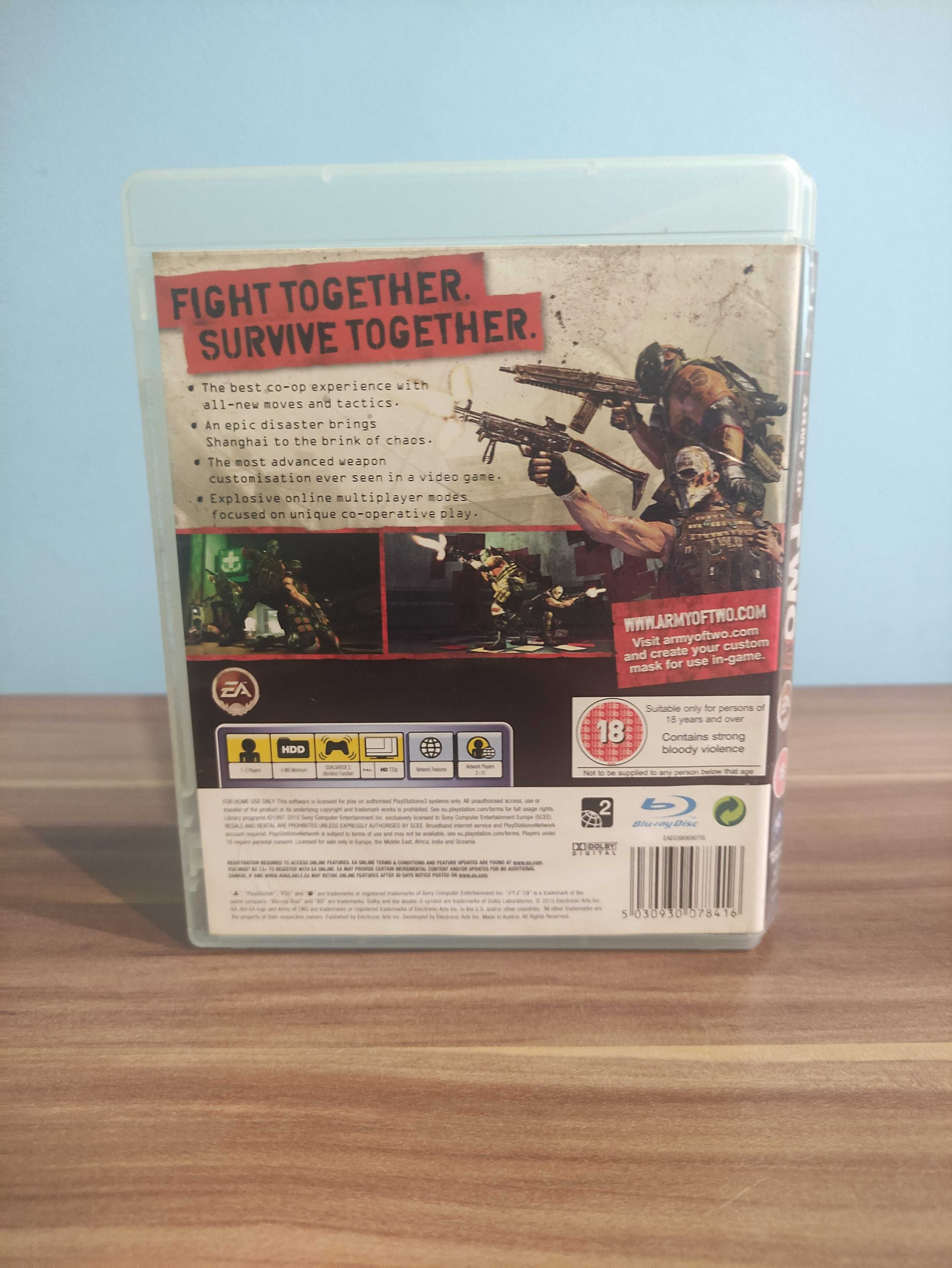 Army of two 40 day Ps3 Stan Bdb.