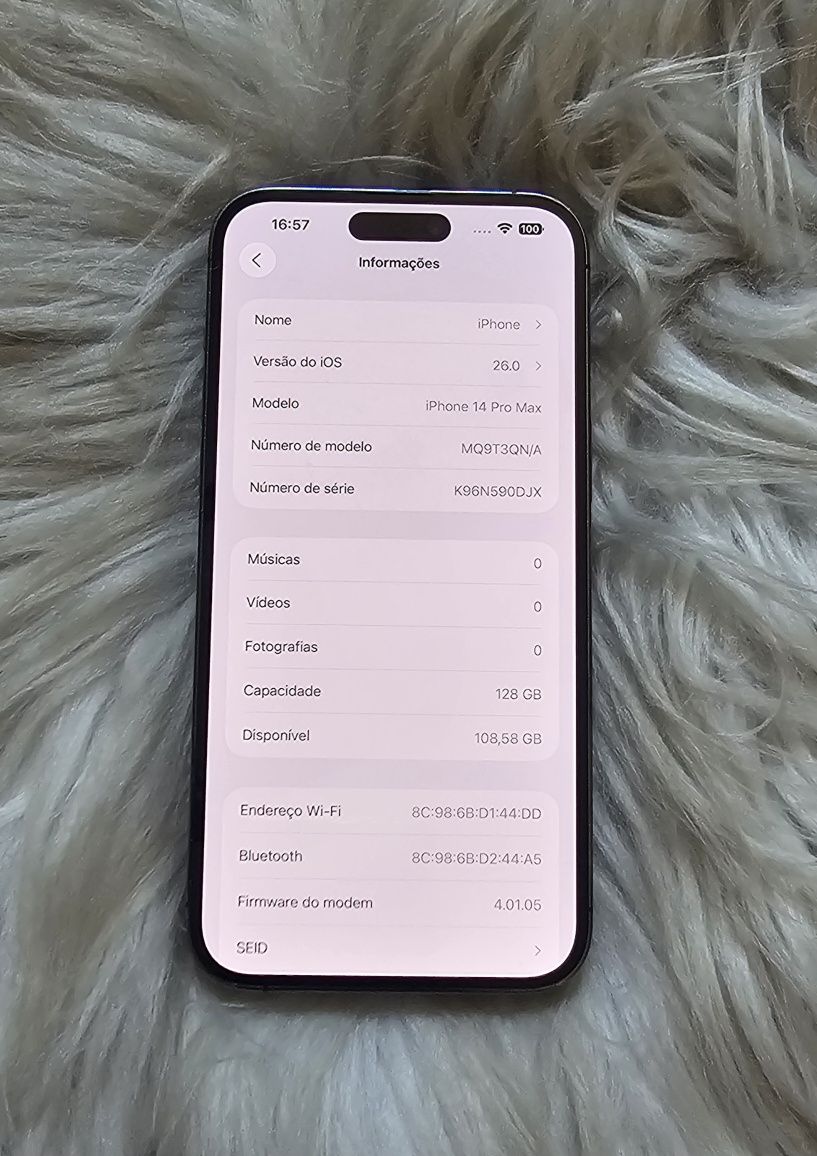 Iphone 14 pro max 128 Gb C/Garantia