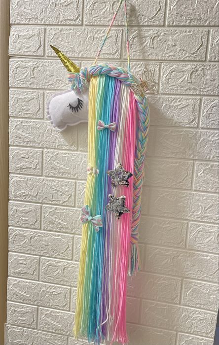 Органайзер для заколок та резинок единоріг