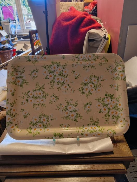 Stara taca emaliowana