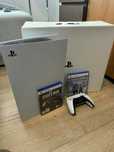 PlayStation 5 | God of War + Spider-Man | Pad + pudełko