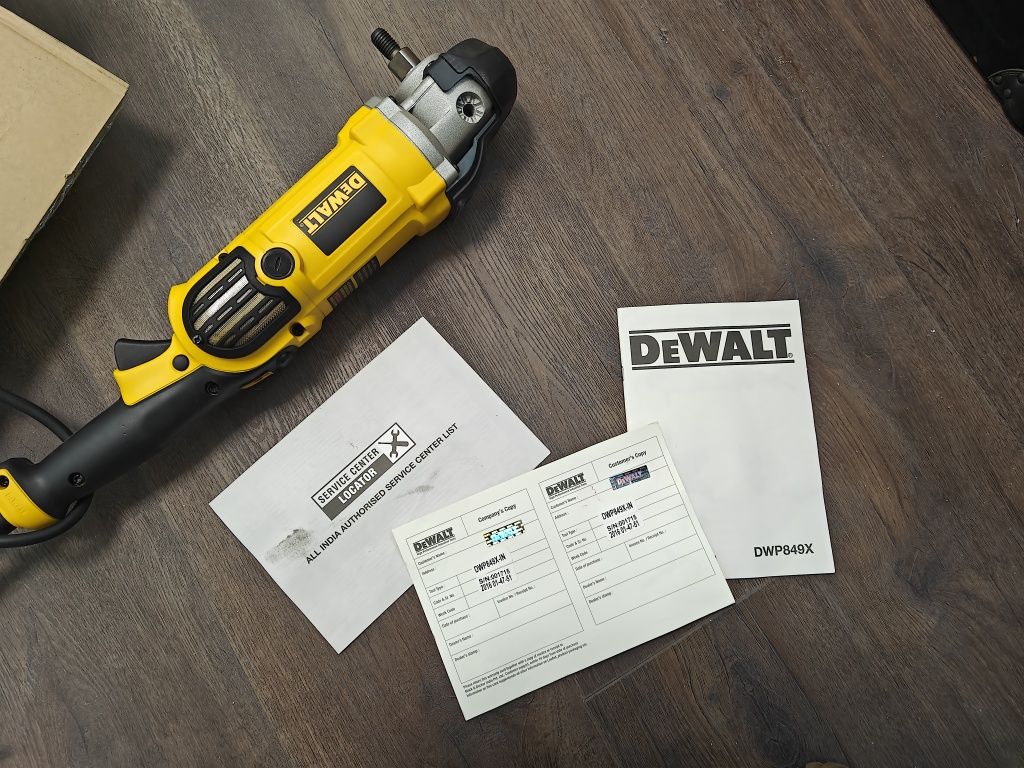Полірувальная машина DeWALT DWP849X. Оригінал.