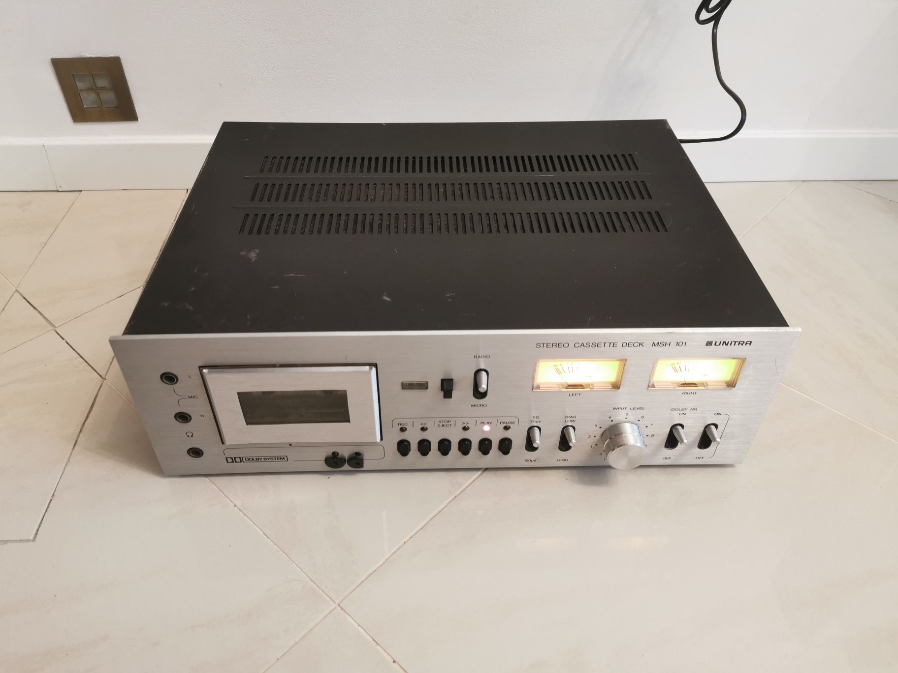 Magnetofon Unitra Diora MSH-101 Ładny