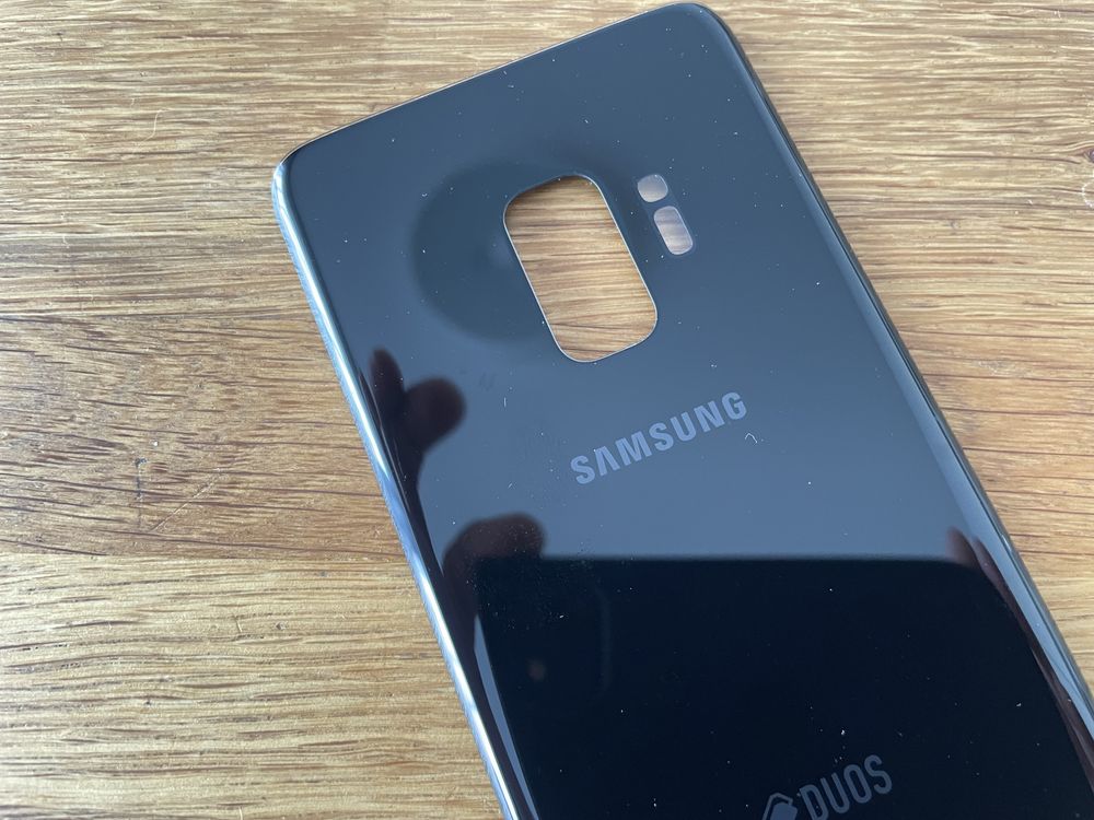 Nowa klapka telefonu baterii samsung duos czarna połysk