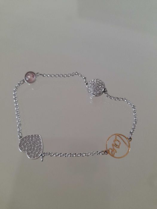 Bransoletka Swarovski, stal, 17 cm, kolekcja Remix