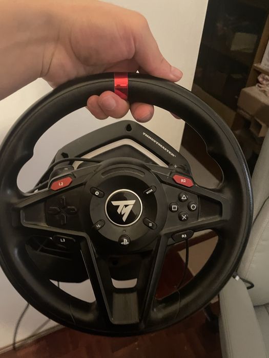 Volante simulador thrustmaster T128  pc e playstation