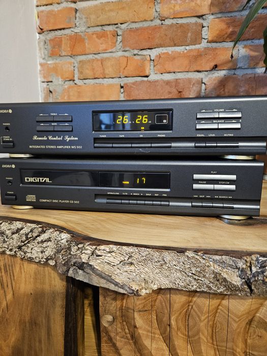 Wzmacniacz diora ws 502 plus cd 502