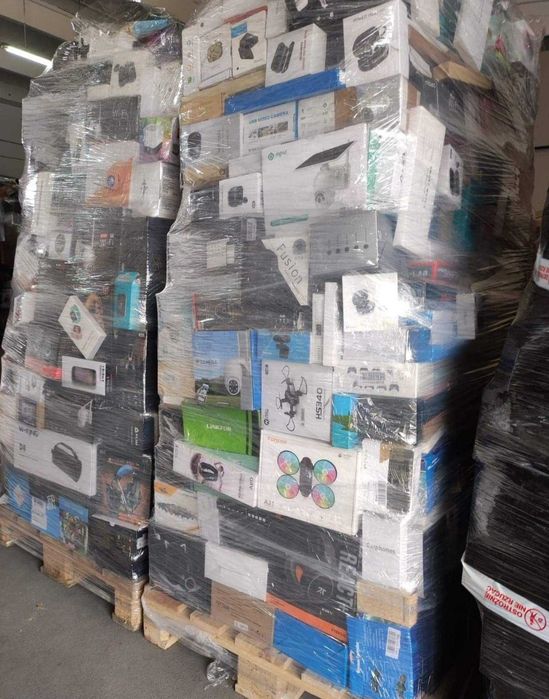 Palety Zwroty konsumenckie Amazon / Zalando / De Walt / Bosch / AGD